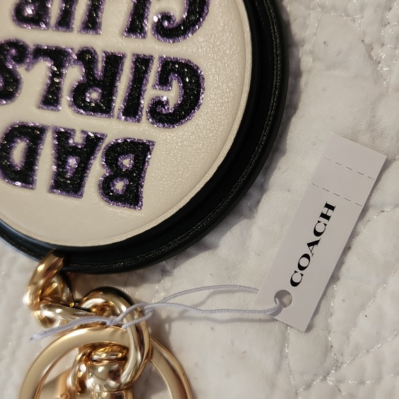 NWT Coach Disney Bad Girls Club key ring bada$$ key keeper 😍 Villains evil girl - Picture 5 of 7